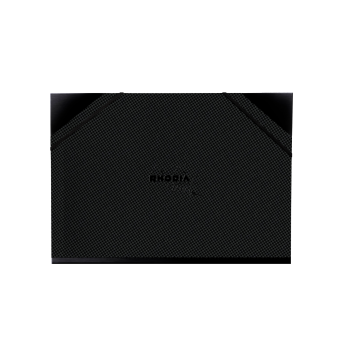 Textured drawing folder 32 x 45 cm - Rhodia - Black
