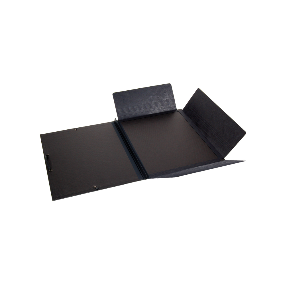 Leather drawing folder 32 x 45 cm - Rhodia - Black