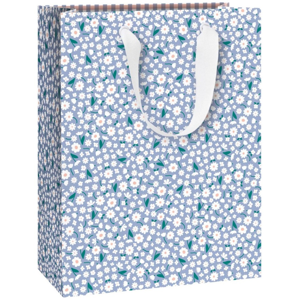 Torba prezentowa Samia - Stewo - niebieska 23 x 13 x 30 cm