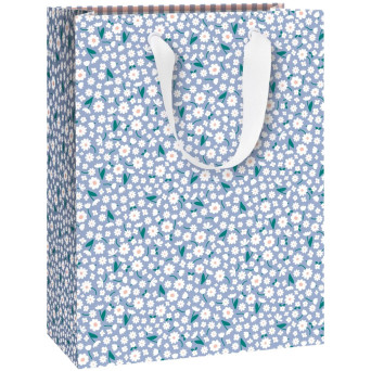 Torba prezentowa Samia - Stewo - niebieska 23 x 13 x 30 cm
