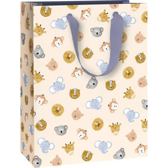 Paper gift bag Buba - Stewo - Beige 23 x 13 x 30 cm