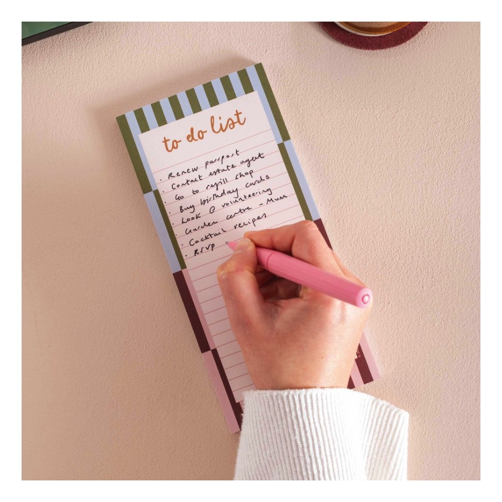 Boho Nouveau To Do List Planner 21 x 9,9 cm - Good Tuesday
