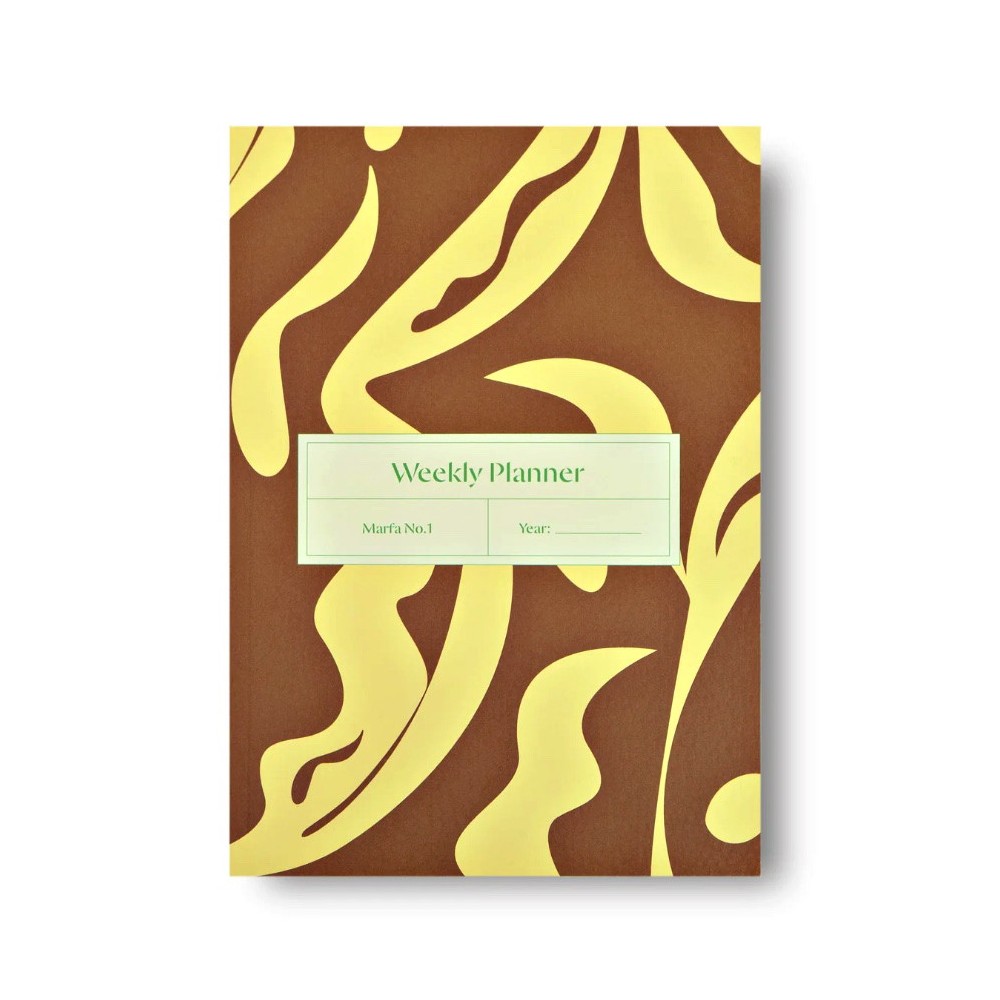 Weekly undated planner Marfa No.1 A5 - The Completist.