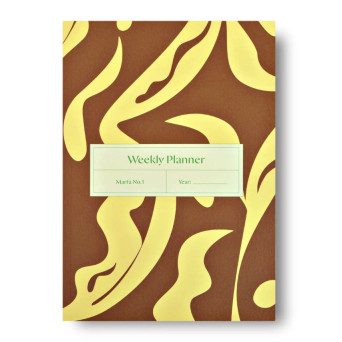 Planer tygodniowy niedatowany Marfa No.1 A5 - The Completist.