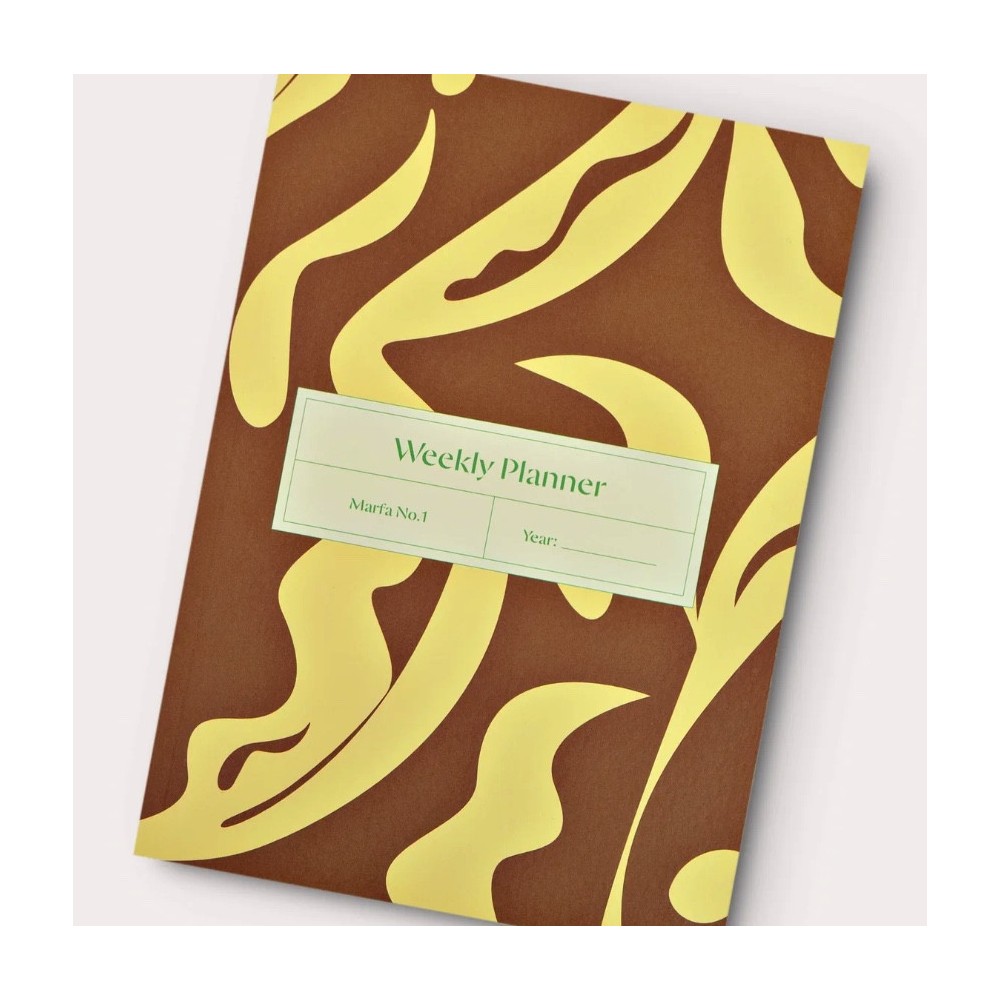 Weekly undated planner Marfa No.1 A5 - The Completist.