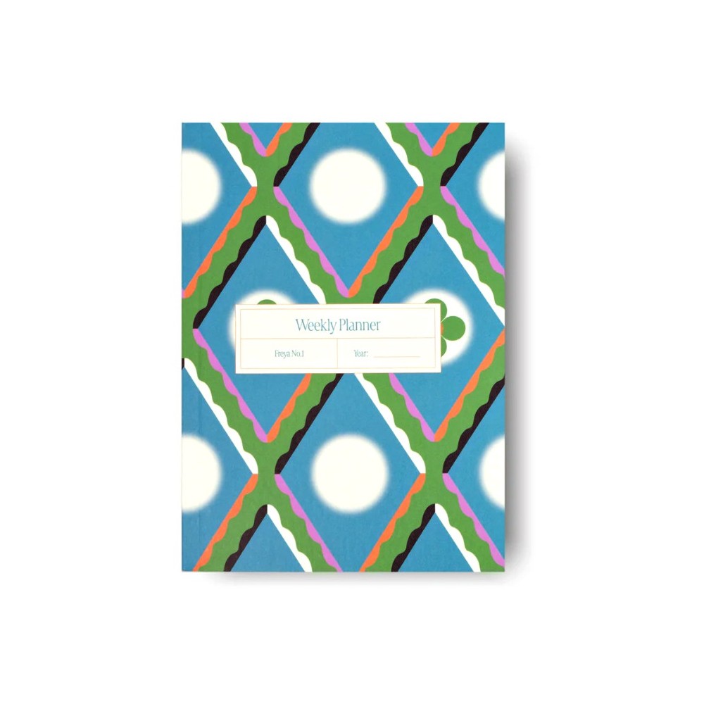 Weekly undated planner Freya No.1 A6 - The Completist.