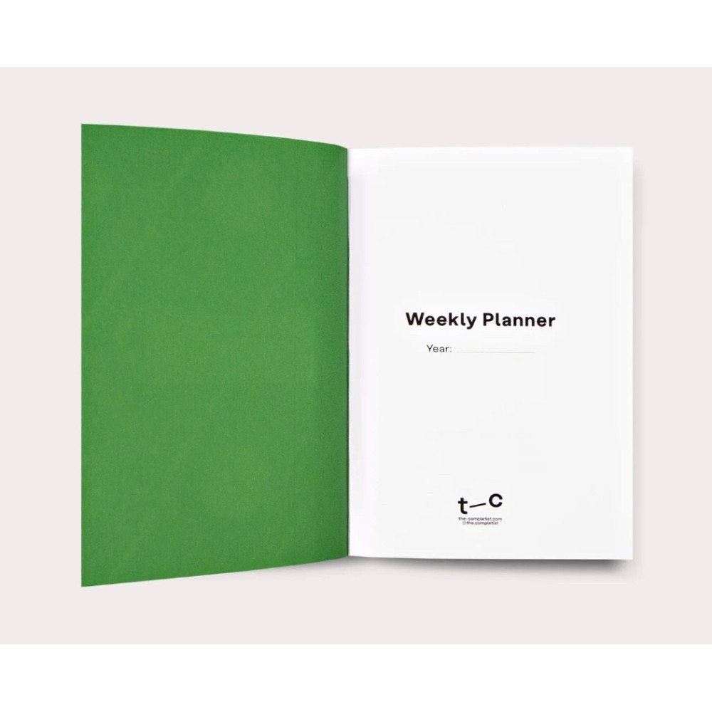 Planer tygodniowy niedatowany Freya No.1 A6 - The Completist.