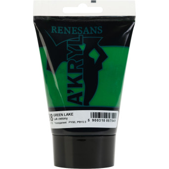 Acrylic A'kryl paint - Renesans - 88 green lake 100 ml