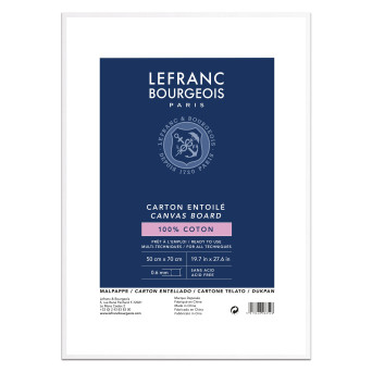 Painting board - Lefranc & Bourgeois - 50 x 70 cm