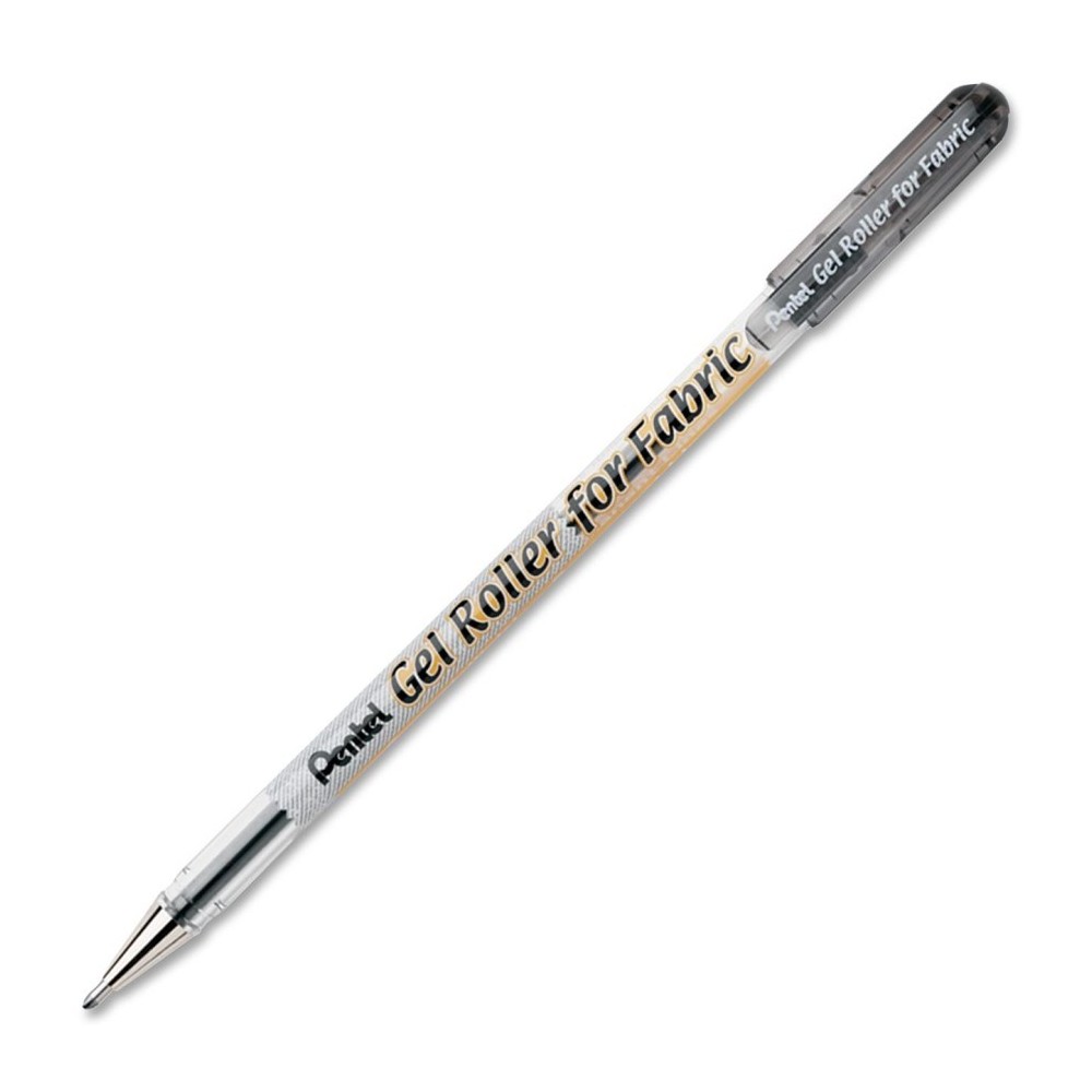 Pentel Gel Roller for Fabric - Black