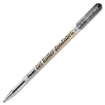Pentel Gel Roller for Fabric - Black
