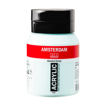 Acrylic paint - Amsterdam - 660 Turquoise Green 500 ml