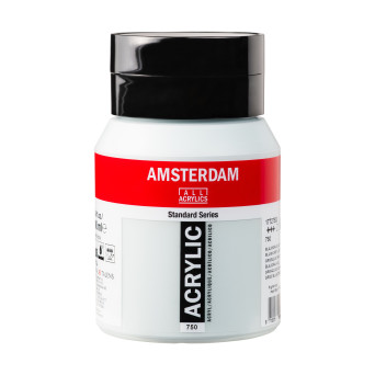Acrylic paint - Amsterdam - 750 Bluish Grey Light 500 ml
