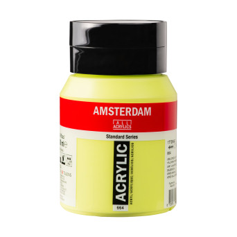 Acrylic paint - Amsterdam - 664 Yellowish Green 500 ml
