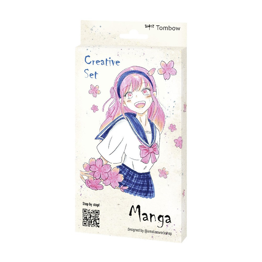 Manga set Kawaii Japan Edition - Tombow - 5 pcs.