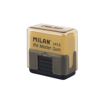 Gumka ołówkowa Master Gum w etui - Milan - kremowa