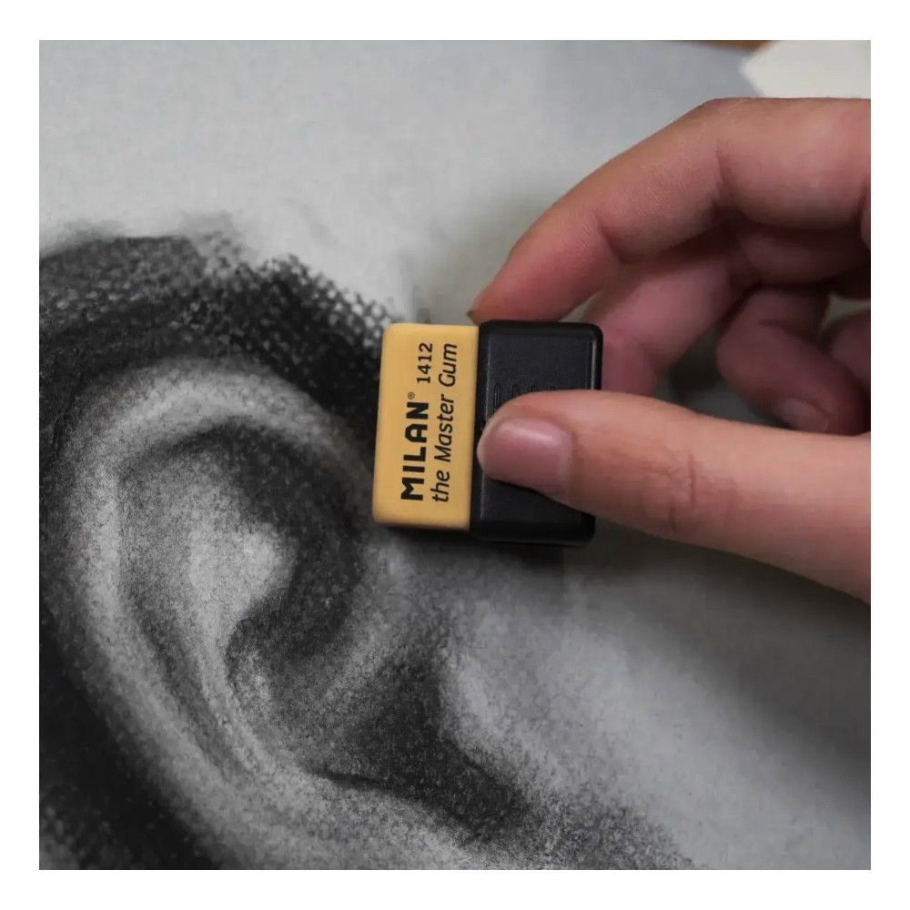 Master Gum eraser in case - Milan - cream