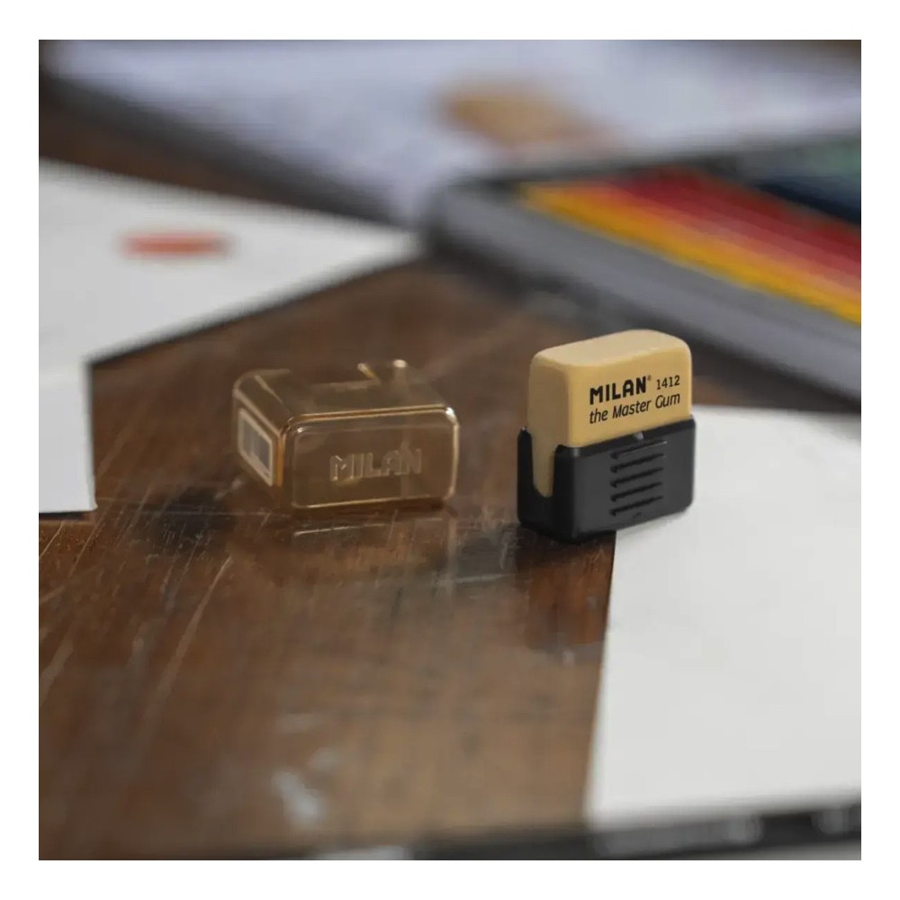 Master Gum eraser in case - Milan - cream