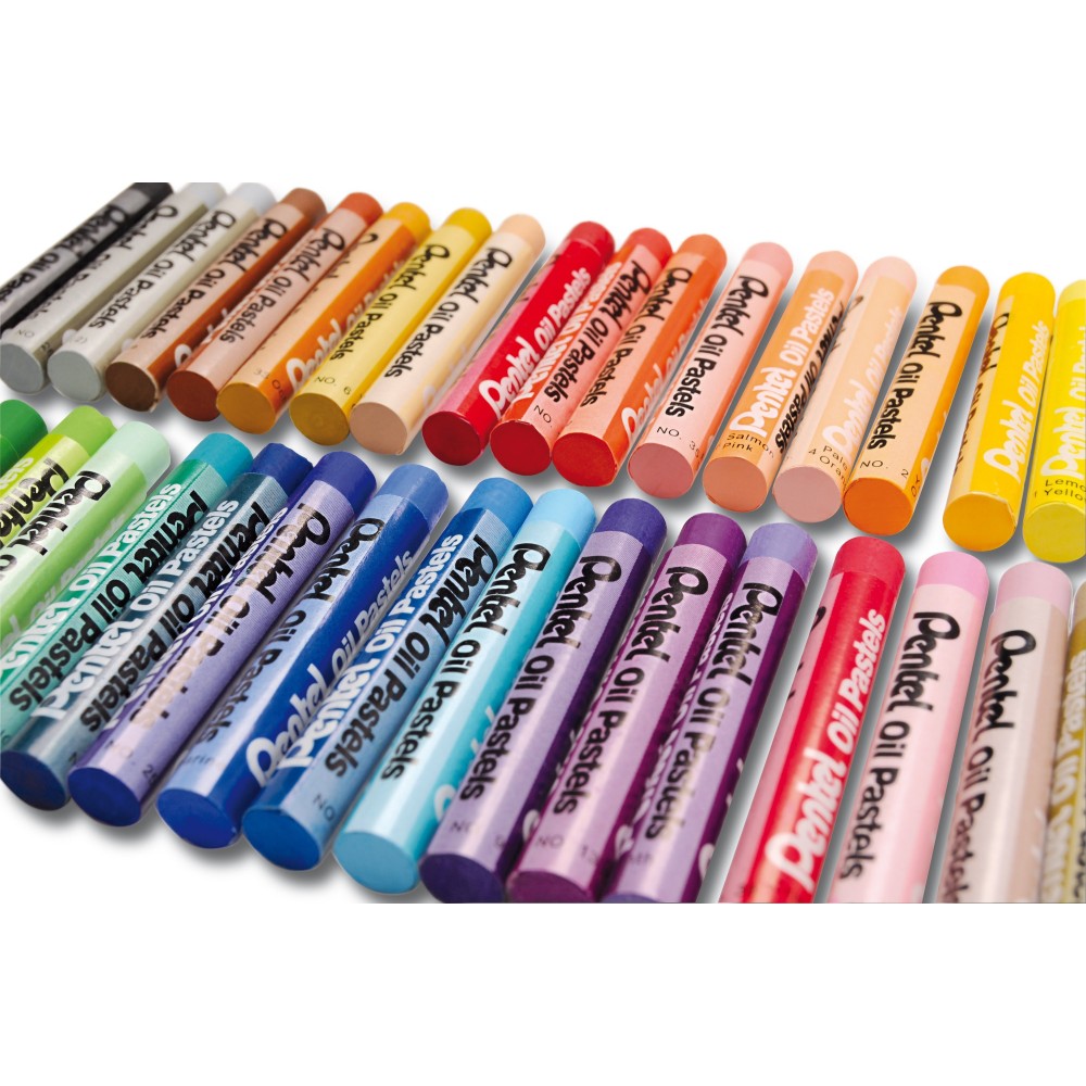Pastele olejne - Pentel - 50 kolorów