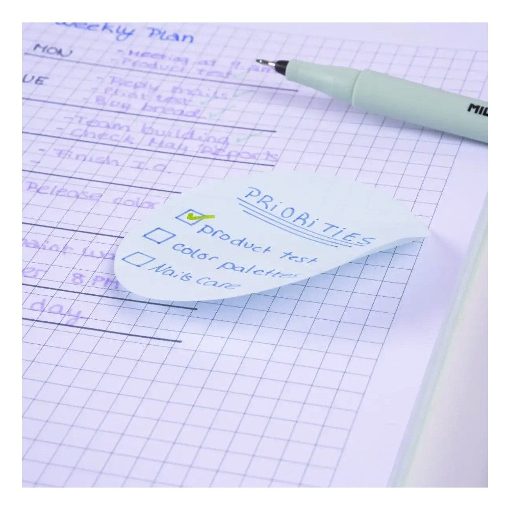 Round notes - Milan - pastel 6,7 cm 250 pcs