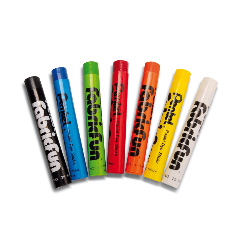 Zestaw pasteli do ozdabiania tkanin - Pentel - 7 kolorów
