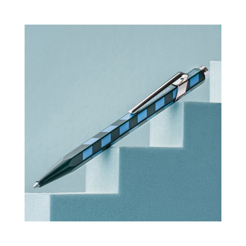 Ballpoint 849 Mosaic pen - Caran d'Ache - Spruce Green