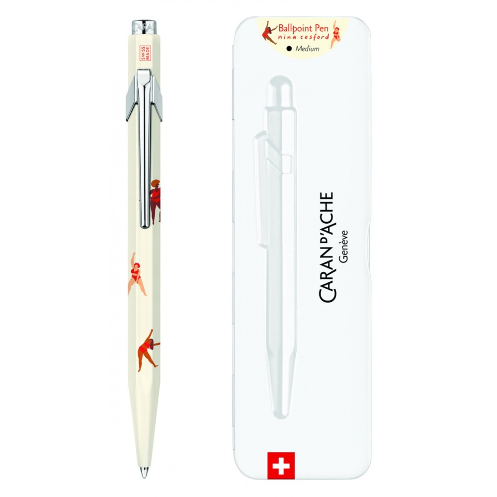 Ballpoint 849 Nina Cosford pen - Caran d'Ache - Beige