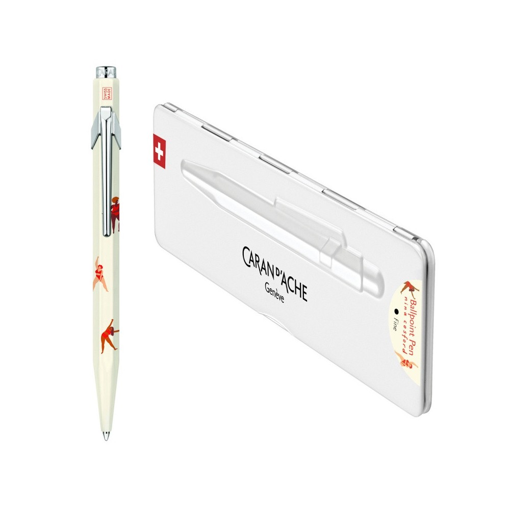 Ballpoint 849 Nina Cosford pen - Caran d'Ache - Beige