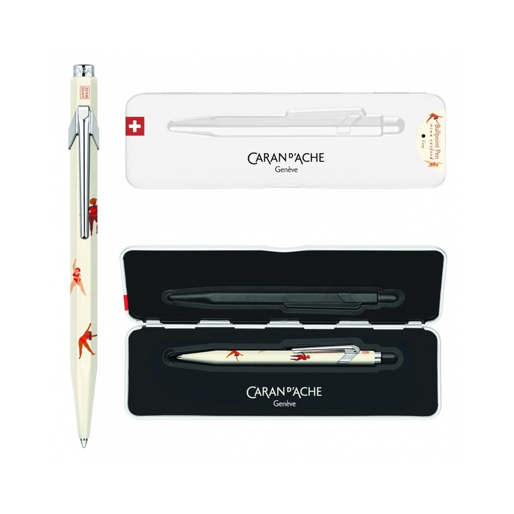 Ballpoint 849 Nina Cosford pen - Caran d'Ache - Beige
