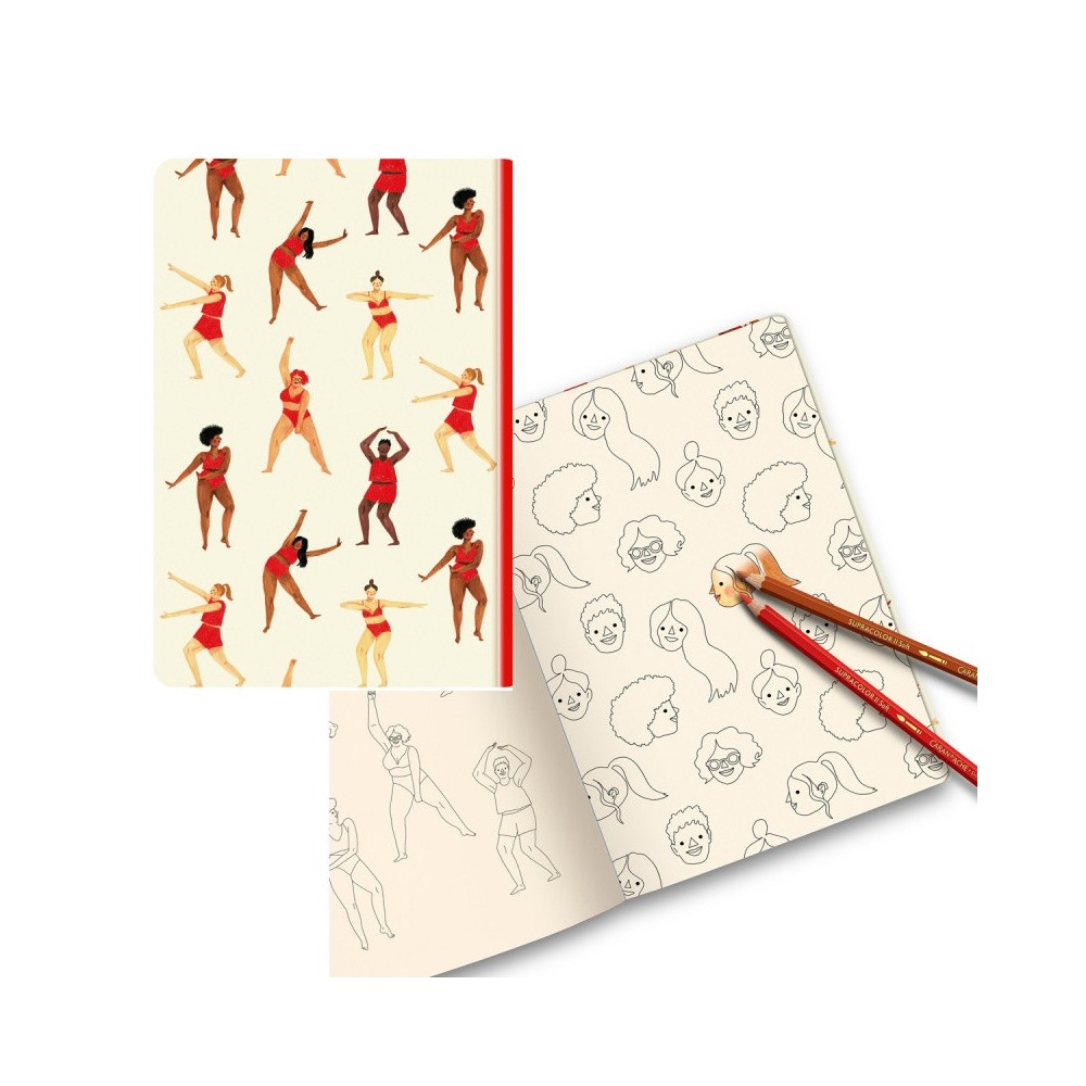 Szkicownik Nina Cosford A5 - Caran d'Ache - Beige