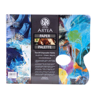 Paper paint palette - Astra - 25 x 30 cm 10 sheets