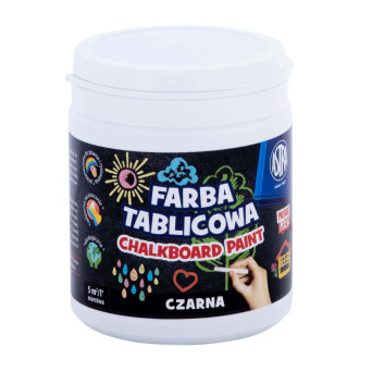 Chalkboard paint - Astra - Black 250 ml