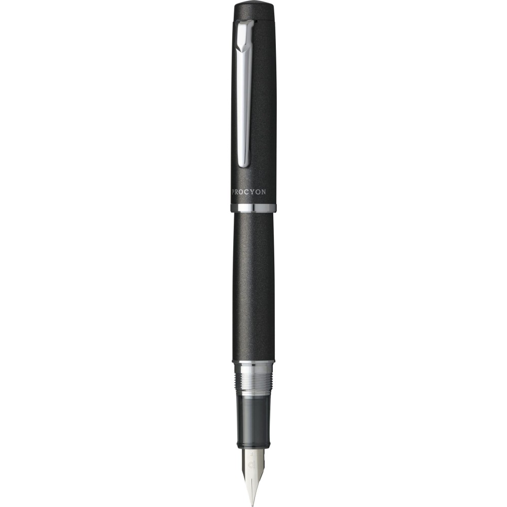 Fountain pen Procyon - Platinum - Shadow Mica Black F