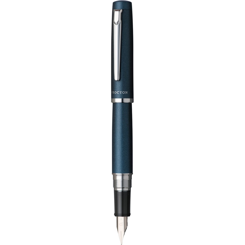 Fountain pen Procyon - Platinum - Deep Sea M