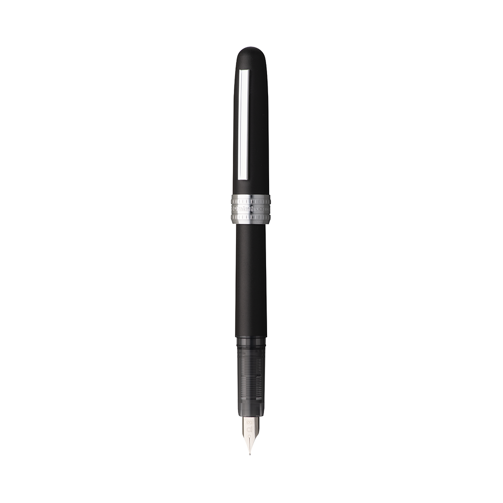 Fountain pen Plaisir - Platinum - Black Mist F