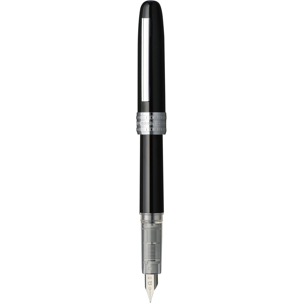 Pióro wieczne Plaisir - Platinum - Black F