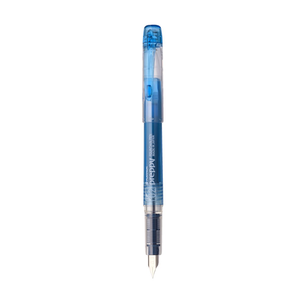Fountain pen Preppy - Platinum - Blue EF
