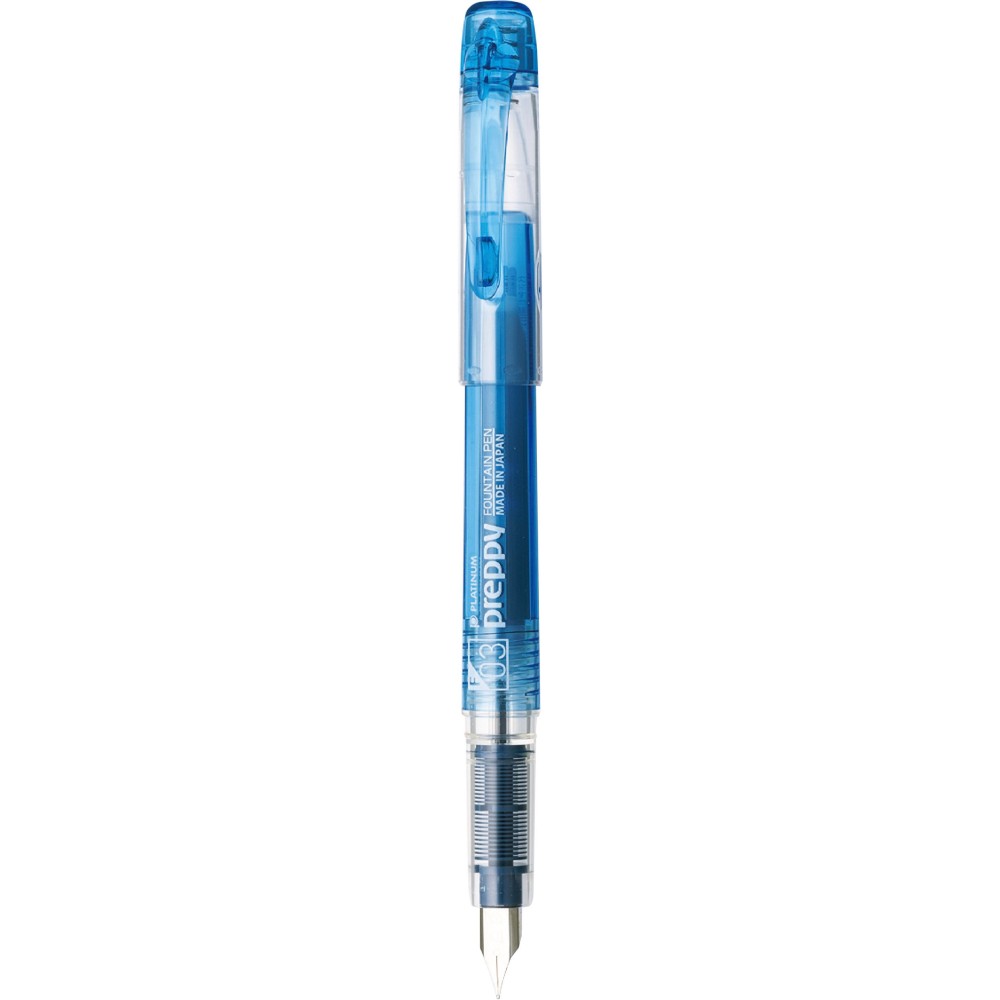 Pióro wieczne Preppy - Platinum - Blue F