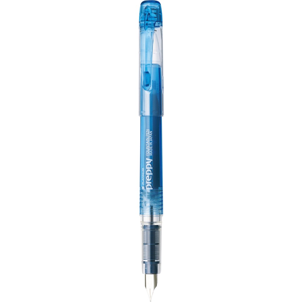 Fountain pen Preppy - Platinum - Blue M