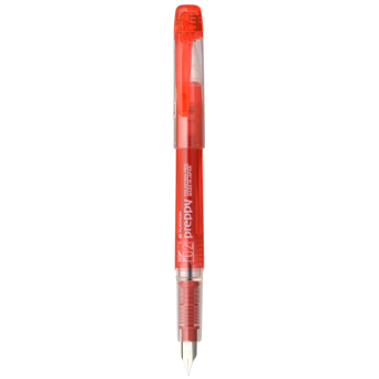 Pióro wieczne Preppy - Platinum - Red EF