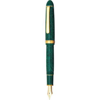 Fountain pen 3776 Celluloid - Platinum - Jade M