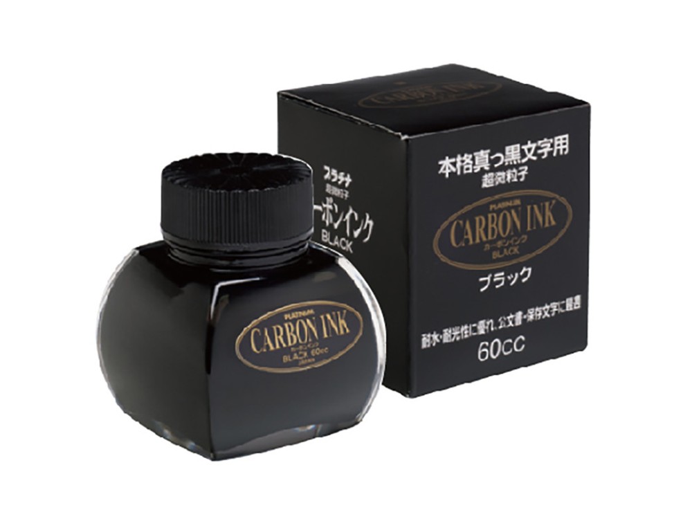 Atrament Carbon Ink - Platinum - Black 60 ml