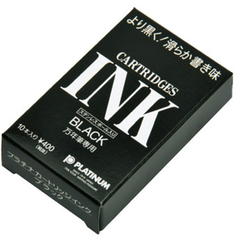Cartridges Ink - Platinum - Black 10 pcs