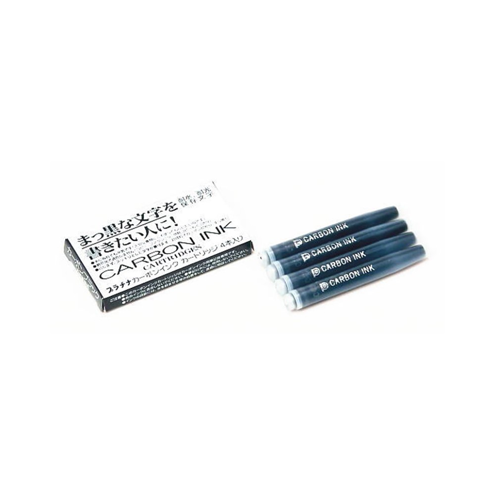 Carbon Ink Cartridges - Platinum - Black 4 pcs