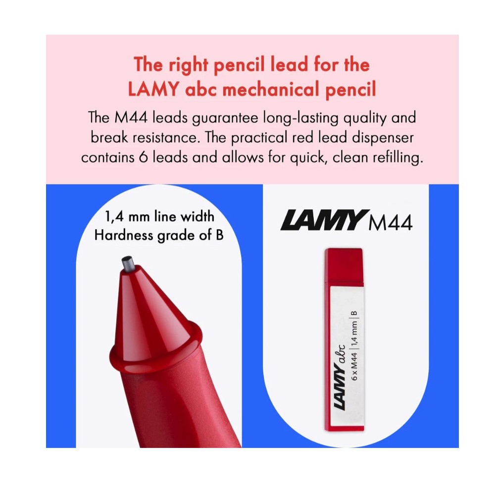 Mechanical pencil abc - Lamy - Black B 1,4 mm