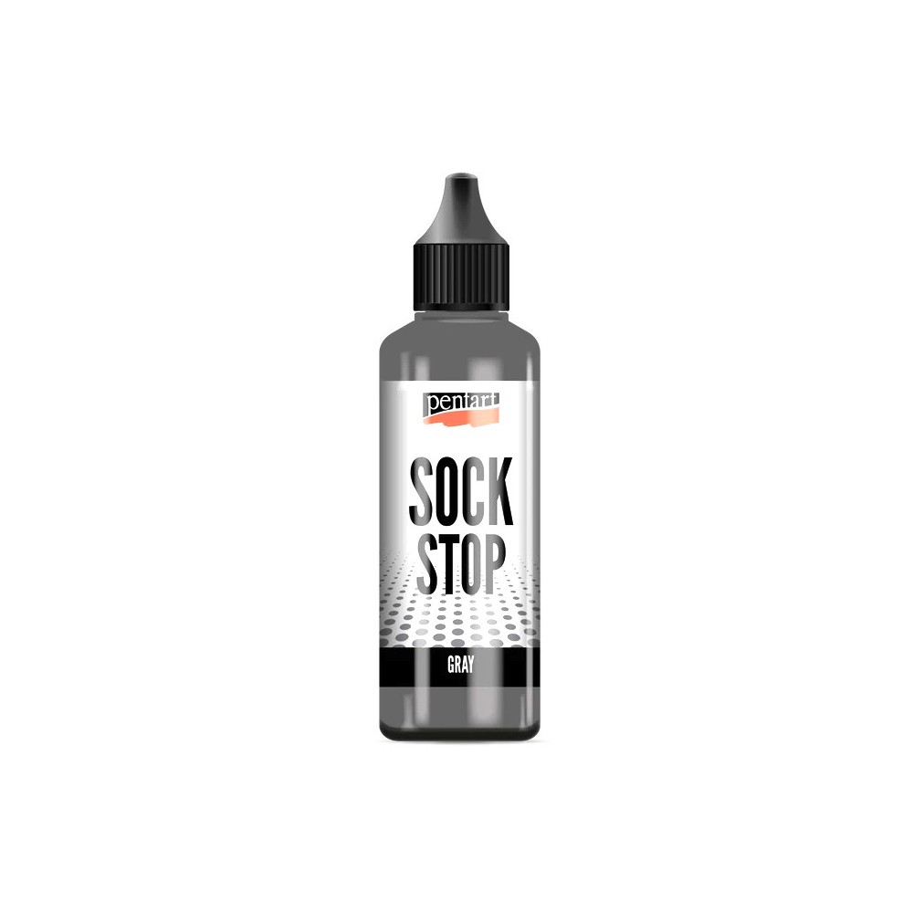 Sock Stop paint - Pentart - Grey 80 ml