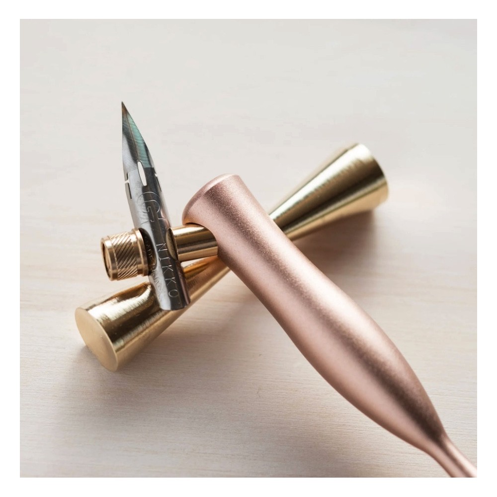 Butterfly Pen rest - Tom’s Studio - Brass