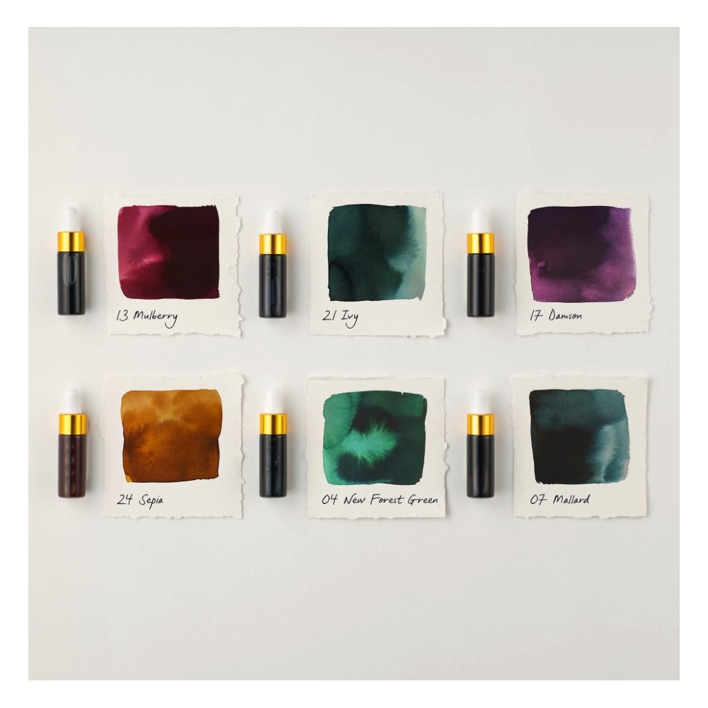 Set of Botanical Mini Ink Collection - Tom’s Studio - 6 x 5 ml