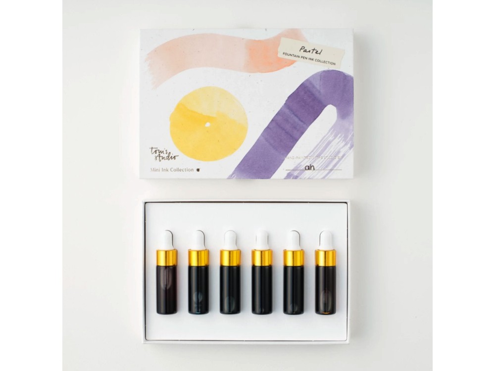 Set of Pastel Mini Ink Collection - Tom’s Studio - 6 x 5 ml