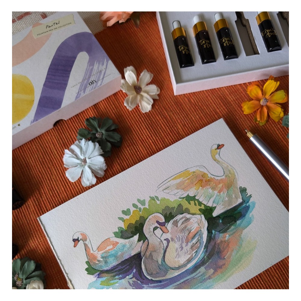 Set of Pastel Mini Ink Collection - Tom’s Studio - 6 x 5 ml